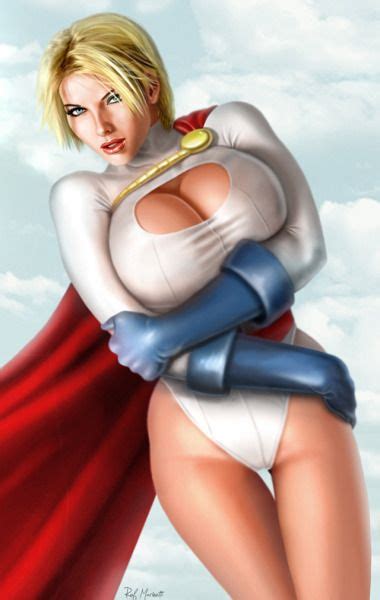 124 Best Comic Art Power Girl Images On Pinterest
