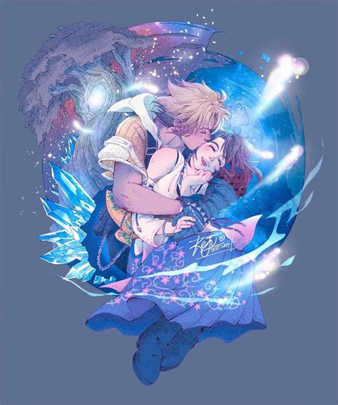 Yuna And Tidus Final Fantasy Art Final Fantasy Characters Final Fantasy Collection