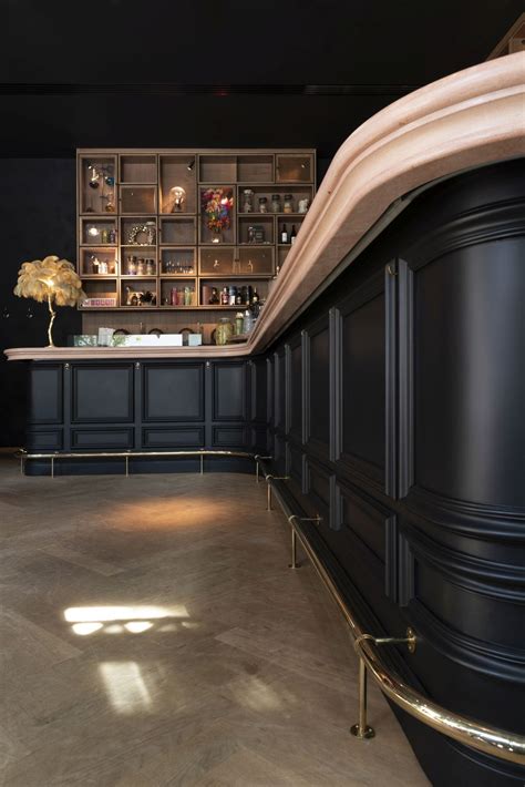 Wall Panelling Wainscoting Bar Design Restaurant Bar Counter Design
