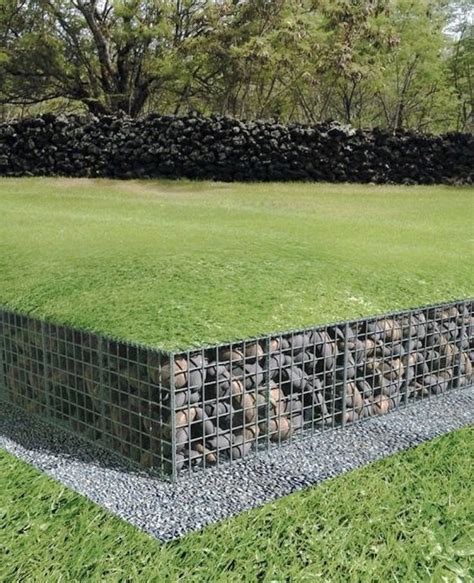 9 Best How To Build A Curved Gabion Wall Images On Pinterest Gabion