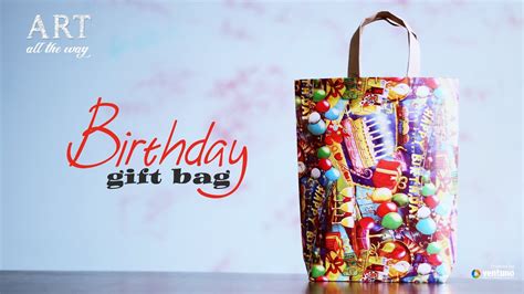 It's a wonderful token of appreciation to thank your guests for gracing the birthday party or any other occasion to show care and concern to those who have attended your event. How to Make DIY : Birthday Gift Bag - YouTube