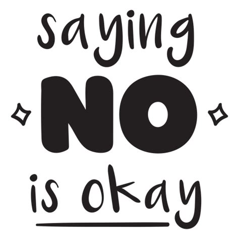 No Means No Png Designs For T Shirt And Merch