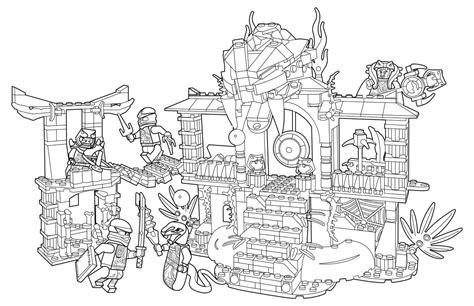 Lego ninjago coloring pages cole. LEGO Ninjago Coloring Pages (100 Pieces). Print for Free A4