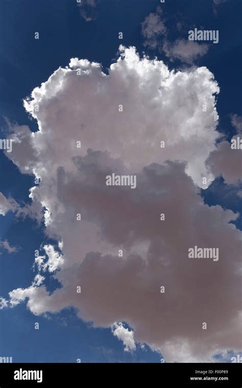 Backlit Cumulus Congestus Cloud Stock Photo Alamy