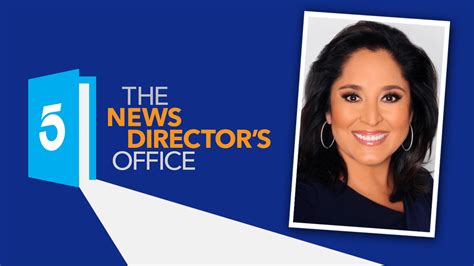 The News Directors Office Lynette Romero Ktla 5 Morning News Anchor