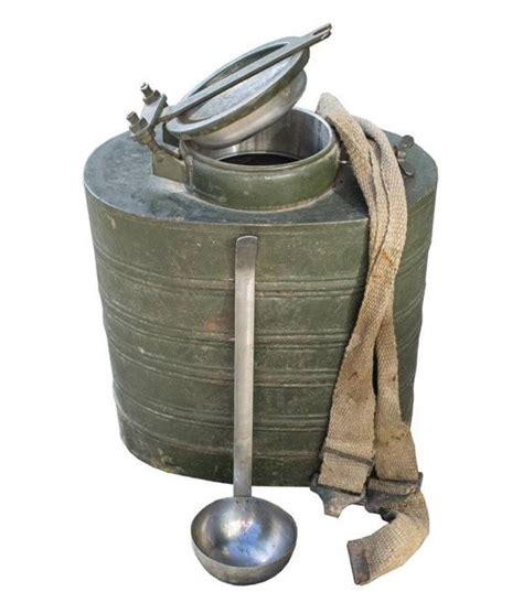 Insulated Food Canister 18 Liters Romanian Army Surplus Used Used