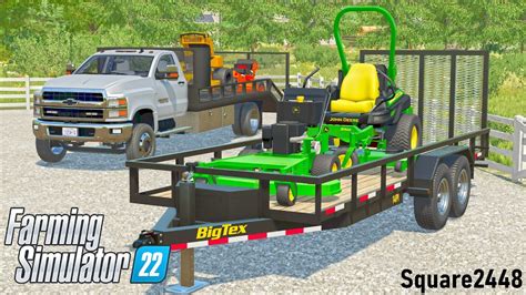 2022 Lawn Care Setup Farming Simulator 22 Youtube