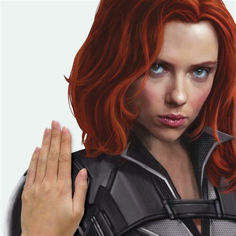 Black Widow Peel And Stick Giant Wall Decals