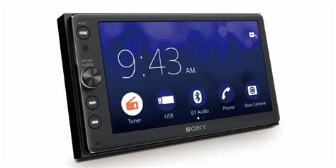 Sony Xav Ax100 Car Audio System Supports Apple Carplay And Android Auto