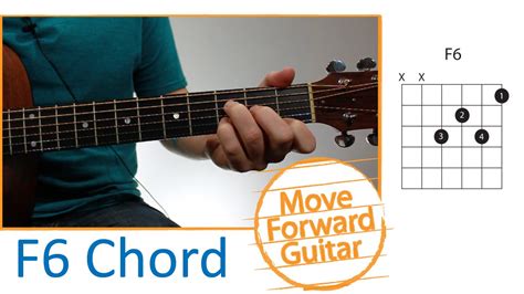 Guitar Chords For Beginners F6 Youtube