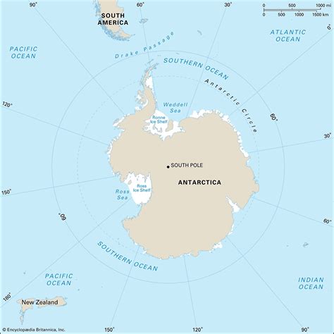 Southern Ocean On World Map World Map