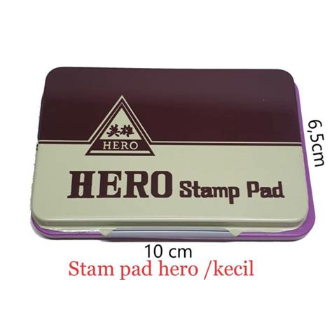 Jual Bantalan Stempel Stamp Pad Hero Ukuran Shopee Indonesia