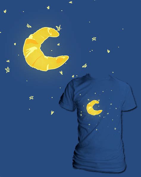 Score Croissant Moon By Evanluza On Threadless