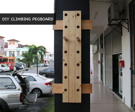 Diy Climbing Pegboard 9 Steps With Pictures