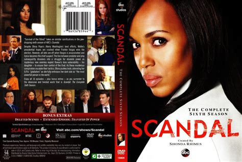 Scandal Season 6 R1 Dvd Cover Dvdcovercom