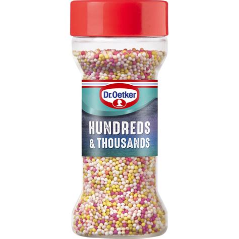 Dr Oetker Hundreds And Thousands Sprinkles 65G | Hobbycraft