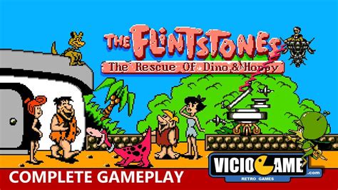 🎮 The Flintstones The Rescue Of Dino And Hoppy Nes Complete Gameplay