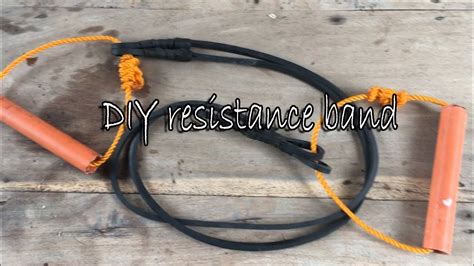 Using resistance bands for your home workouts stimulates muscle growth and enhances a variety of exercise routines. DIY Resistance Band (for full body workout) - YouTube