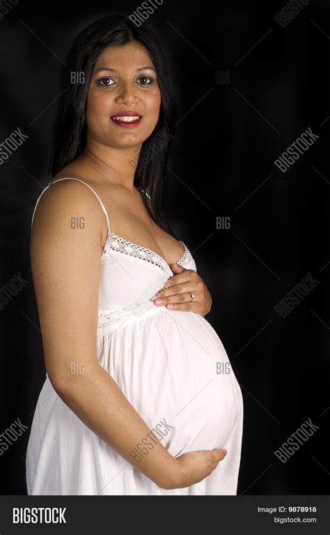 Sexy Beautiful Pregnant Indian Image And Photo Bigstock