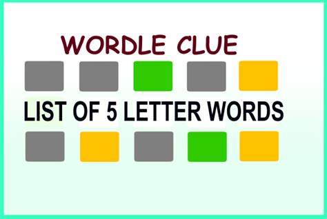 List Of 5 Letter Words With O In The Middle
