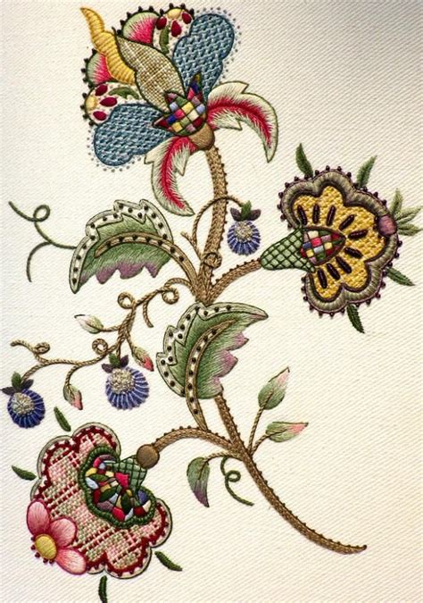 Free Crewel Embroidery Patterns Custom Embroidery