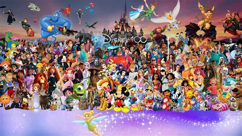 ArtStation - Disney Wallpaper | Disney 100