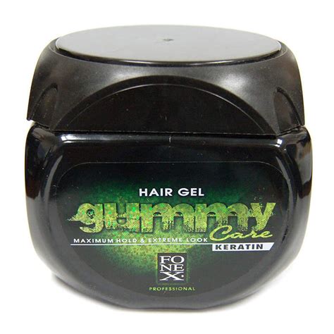 About this item hair gel with maximum hold & extreme look keratin. FONEX GUMMY HAIR GEL KERATIN 23.5oz - Cicelys Beauty Supply