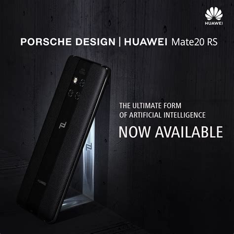Huawei Mate 20 Rs Porsche Design Will Be Available In Ph Starting