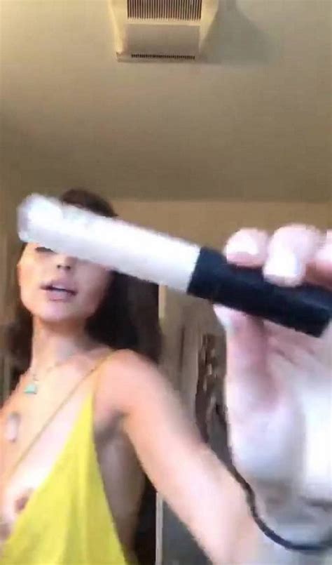 Olivia Culpo Nip Slip On Instagram Live Video
