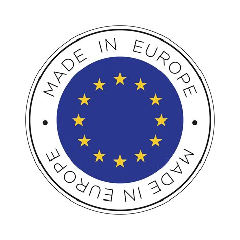 Made in Europe flag icon. 344215 Vector Art at Vecteezy