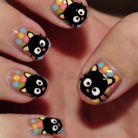 Uñas decoradas con dibujos animadoslas uñas se les da una manicura básica, que consiste en la limpieza de la uña, la eliminación de la cutícula y la piel mue. Cute & Easy Halloween Nail Art For Kids 2020 | Fabulous ...