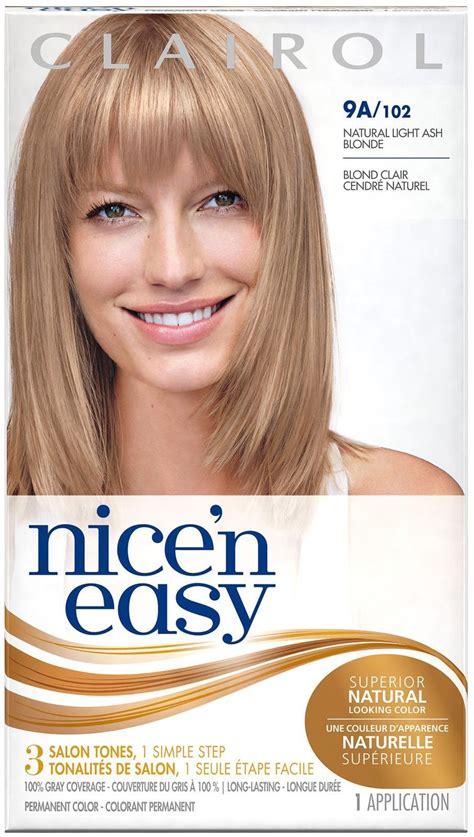 Nice N Easy Permanent Color 8a106 Natural Medium Ash