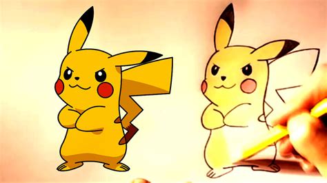 Dibujos De Pikachu Fáciles Para Dibujar Novalena