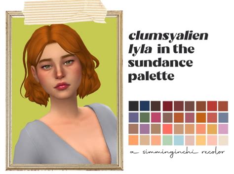 Clumsyalienns Lyla Elle Hair Recolors At Simminginchi Sims 4 Updates