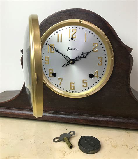 Vintage Sessions Mantel Clock Exibit Collection