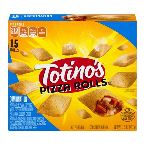 Totinos Pizza Rolls Combination Frozen Snacks Oz 130 Ct