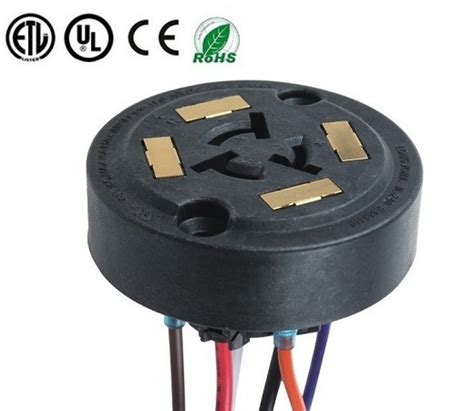 Nema 7 Pin Photocontrol Receptacle Socket For Smart Dimming Function