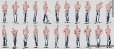 Male Poses 04 Sims 4 Poses