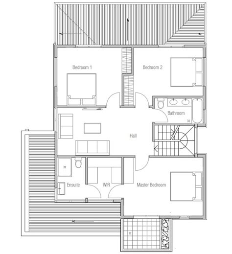 Affordable Home Plans Affordable Modern House Plan Ch111