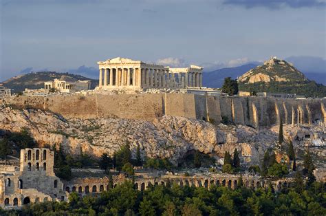 The Parthenon At Dusk 3 Greek Architecture Pictures Ancient Greece