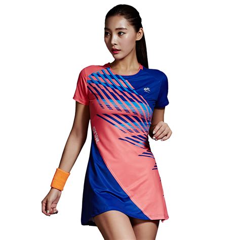 New Summer Badminton Dress Quick Drying Breathable Short Sleeved Tennis