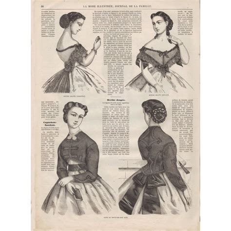 Revue Complete De La Mode Illustree 1866 N03