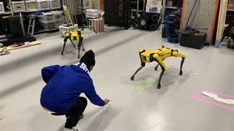 Boston Dynamics Spot Test 01 Youtube