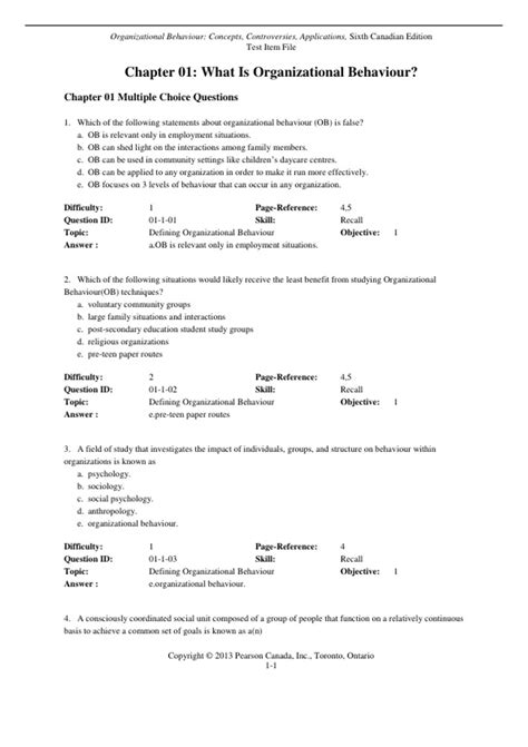 Fast-Track Your Learning with the [Organizational Behaviour Concepts