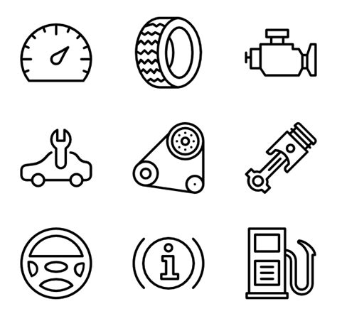 Auto Parts Icon 288539 Free Icons Library