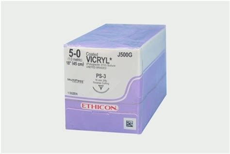 Suture Vicryl 50 16mm 12s J500g Online Medical Supplies And Equipment