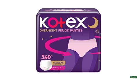 Buy Kotex Overnight Period Panties Ml 10 Pcs Online At Best Price