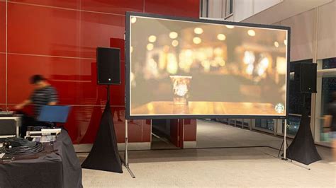 Projector And Screen Rental Singapore Ivan And Levine Entertainment