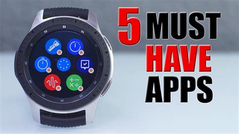 Best Utility Apps For The New Samsung Galaxy Watch 2019 Youtube