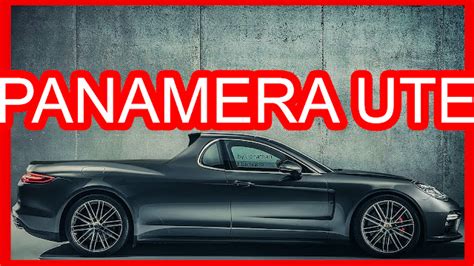 Photoshop 2018 Porsche Panamera Sport Turismo Ute Pickup Porsche Carwp